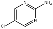 2-アミノ-5-クロロピリミジン 化学構造式