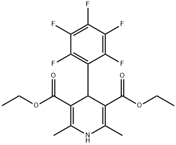 54280-71-6 1,4-Dihydro-2,6-dimethyl-4-(pentafluorophenyl)-3,5-pyridinedicarboxylic  acid  diethyl  ester