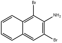 1,3-dibromonaphthalen-2-amine ,54288-95-8,结构式