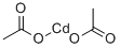 乙酸镉,543-90-8,结构式