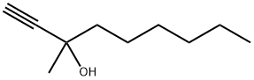 3-甲基-1-壬炔-3-醇, 5430-01-3, 结构式