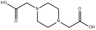 1,4-ピペラジンジ酢酸 化学構造式