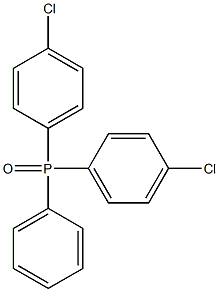 bis(p-chlorophenyl)phenylphosphine oxide, 54300-33-3, 结构式