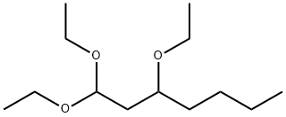 1,1,3-triethoxyheptane Structure