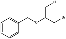 Benzene, [[2-broMo-1-(chloroMethyl)ethoxy]Methyl]-