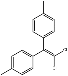 1,1-Dichloro-2,2-bis(4-methylphenyl)ethene,5432-01-9,结构式