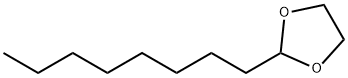 2-辛基-1,3-二氧戊环, 5432-30-4, 结构式
