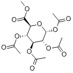 1,2,3,4-四-O-乙酰基-ALPHA-D-葡萄糖醛酸甲酯,5432-32-6,结构式