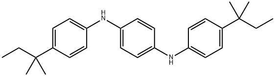 N,N'-二[4-(叔丁基)苯基]苯-1,4-二胺,5432-99-5,结构式