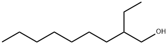 2-エチル-1-ノナノール 化学構造式