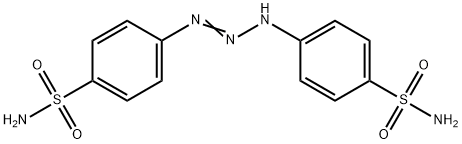 1,3-di(4-sulfamoylphenyl)triazene Struktur