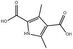 2,4-二甲基吡咯-3,5-二羧酸,5434-29-7,结构式