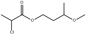 3-methoxybutyl 2-chloropropanoate,5434-49-1,结构式