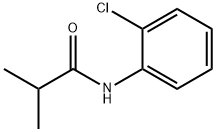 N-(2-chlorophenyl)-2-methyl-propanamide,5434-52-6,结构式
