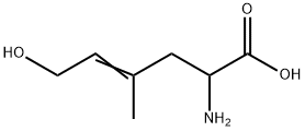 2-Amino-6-hydroxy-4-methyl-4-hexenoic acid|