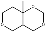 4H,5H-Pyrano[4,3-d]-1,3-dioxin, tetrahydro-8a-methyl-,54340-98-6,结构式