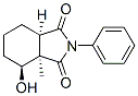 (3aR,7aα)-3a,4,5,6,7,7a-Hexahydro-4β-hydroxy-3aα-methyl-2-phenyl-1H-isoindole-1,3(2H)-dione 结构式