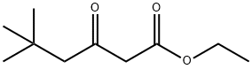 5,5-ジメチル-3-オキソヘキサン酸エチル 化学構造式