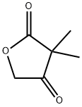 3,3-二甲基呋喃-2,4(3H,5H)-二酮,5436-15-7,结构式