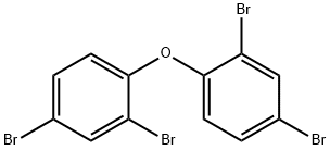 2,2',4,4'-テトラブロモジフェニルエーテル 化学構造式