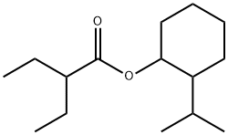 (2-propan-2-ylcyclohexyl) 2-ethylbutanoate,5436-60-2,结构式