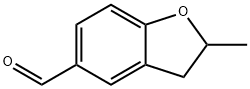 2,3-Dihydro-2-methyl-5-benzofurancarbaldehyde Structure