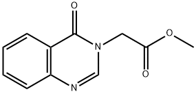 2-(4-氧代-3,4-二氢喹唑啉-3-基)乙酸甲酯,54368-19-3,结构式