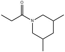 피페리딘,3,5-디메틸-1-(1-옥소프로필)-(9CI)