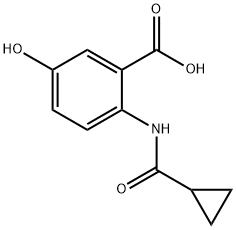 2-[(Cyclopropylcarbonyl)aMino]-5-hydroxybenzoic Acid|2-(环丙甲酰氨基)-5-羟基苯甲酸