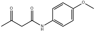 乙酰基乙酰对甲氧基苯胺,5437-98-9,结构式