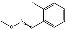 Benzaldehyde, 2-fluoro-, O-methyloxime (9CI) 化学構造式