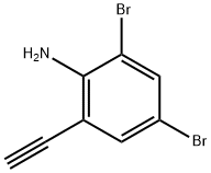 2,4-DIBROMO-6-ETHYNYL-PHENYLAMINE Structure