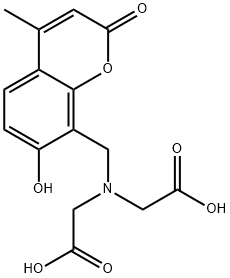 钙黄绿素蓝, 54375-47-2, 结构式