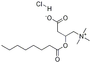 OCTANOYL-L-CARNITINE CHLORIDE 结构式