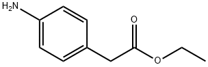 4-アミノフェニル酢酸エチル 化学構造式