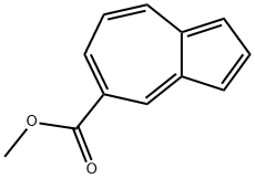 5-Azulenecarboxylic acid methyl ester,54380-72-2,结构式