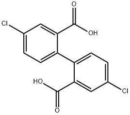 4,4'-Dichlorodiphenic acid Structure
