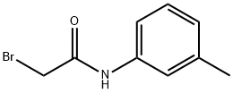 乙酰胺,N-(3-甲基苯基)-2-溴-,5439-17-8,结构式