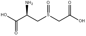 S-羧甲基L-半胱氨酸亚砜, 5439-87-2, 结构式