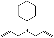 N,N-diallylcyclohexylamine Structure