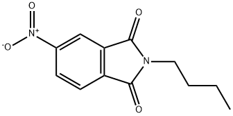 N-N-BUTYL-4-NITRO-PHTHALIMIDE Struktur