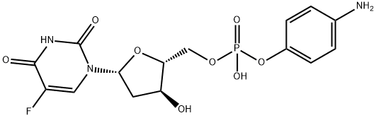 54397-88-5 5-FLUORO-2'-DEOXYURIDINE 5'-(P-AMINO*PHE NYL) MONOPH