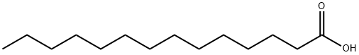 肉豆蔻酸,544-63-8,结构式