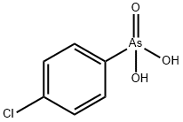 P-CHLOROPHENYLARSONIC ACID Struktur