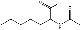 N-AC-RS-2-氨基庚酸, 5440-34-6, 结构式