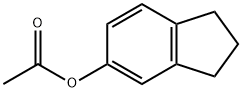 茚满-5-基乙酸酯 结构式
