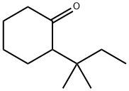 2-(2-methylbutan-2-yl)cyclohexan-1-one 结构式