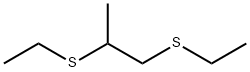 1,2-ビス(エチルチオ)プロパン 化学構造式