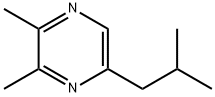 5-ISOBUTYL-2,3-DIMETHYLPYRAZINE Struktur