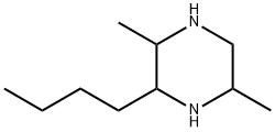 3-Butyl-2,5-dimethylpiperazine,54410-93-4,结构式